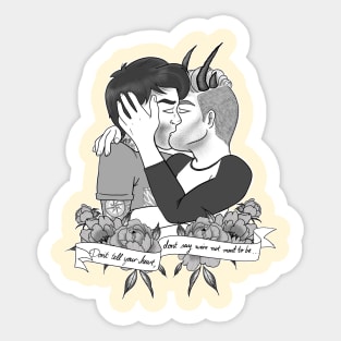 Boys like boys Sticker